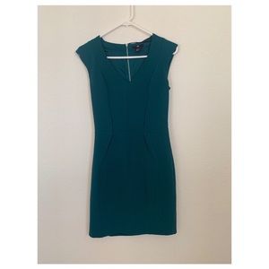 Teal HM work dress